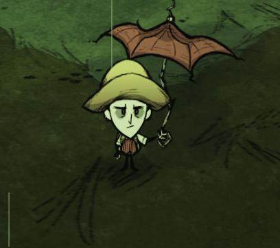 rain hat umbrella don't starve